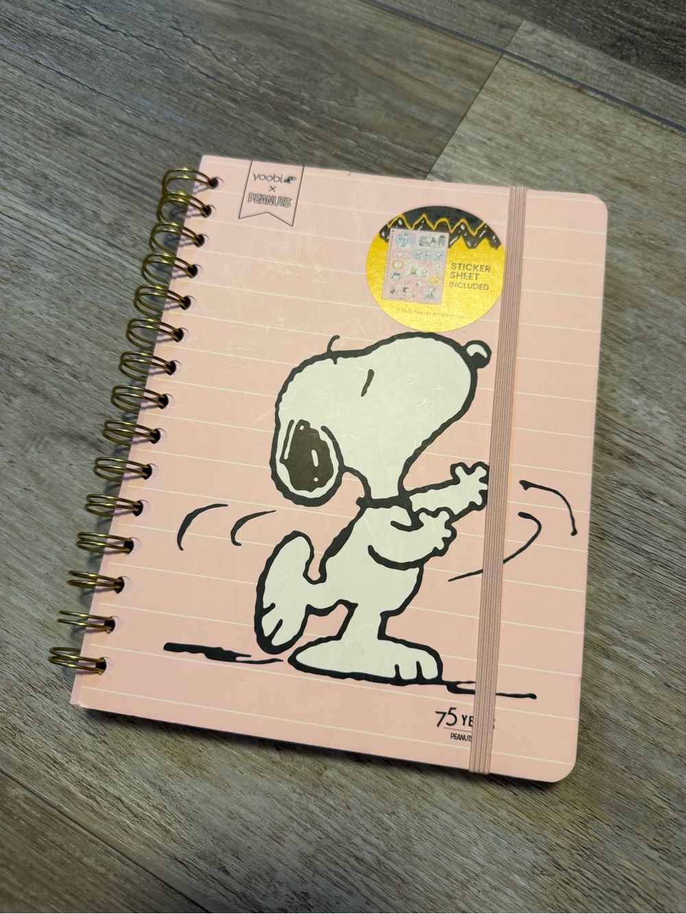 Yoobi x Peanuts Notebook